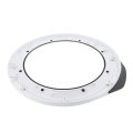Flange Washing Machine Window - 140061928010 Door Frame Front White Ø490mm [Electrolux Aeg]